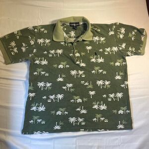 Polo-ralph-lauren Men's Green Polo-shirts XL